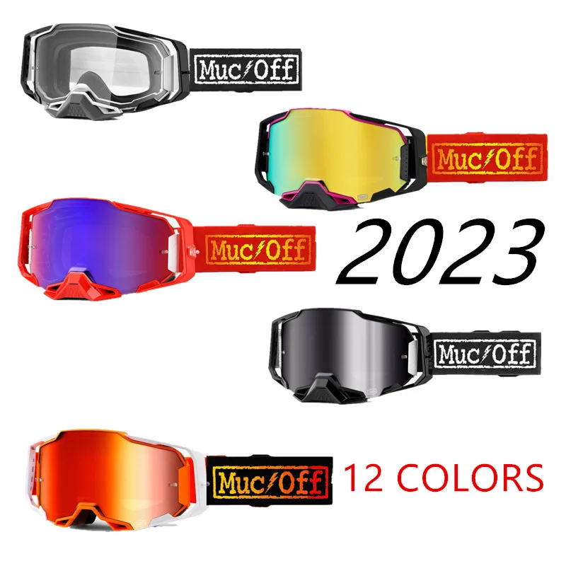 

2023 Muc Off Protective Motocross Goggles Anti Fog Moto Sunglasses Motorcycle Outdoor Sport Mountain Bike Goggle