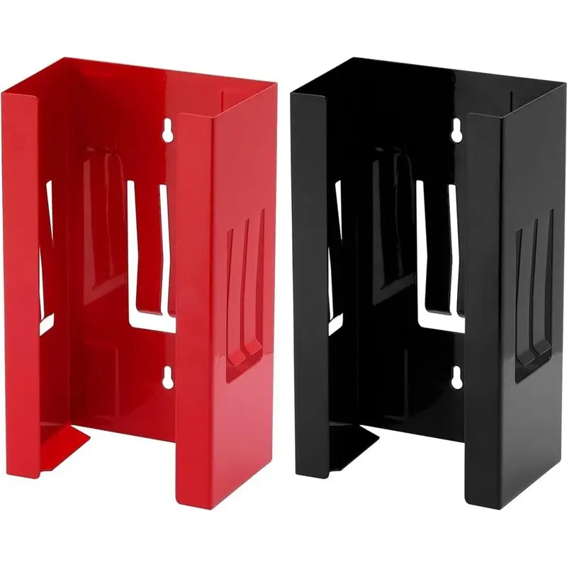 [NEWA64Z!】 Glove Box Holder& Tissue Dispenser 1 Set, Magnetic Wall-Mounted Glove Dispenser, Glove Storage Solution