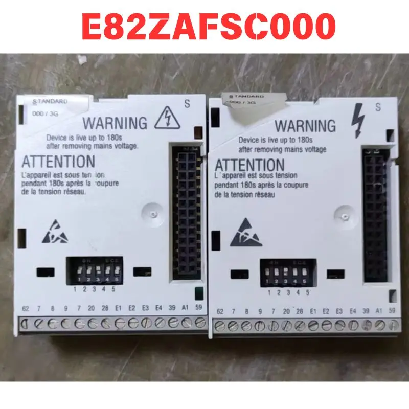 Used E82ZAFSC000 Communication interface module Functional test OK
