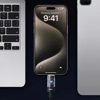 Câble en Nylon USB Type C 240W, câble de charge Super rapide pour Samsung Xiaomi Huawei Honor, affichage numérique LED, cordon de données de chargeur rapide 5