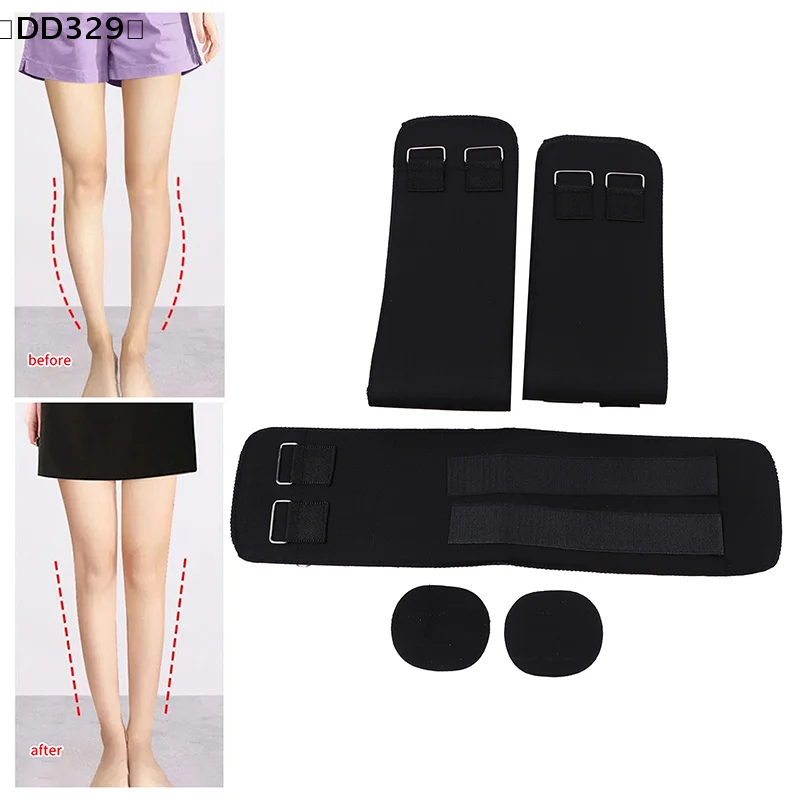 〔DD329〕3pcs/set Legs Posture Corrector Multifunc Bow-legged Correction Bandage Belt Correction Belt For O-Type Legs X-type Legs