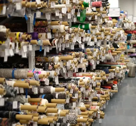 

Wholesale of 40 meter lace fabric