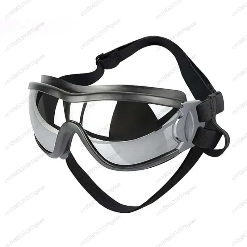 Transparent Pet Dog Goggles Waterproof Windproof UV Protection Sunglasses for Large Dogs