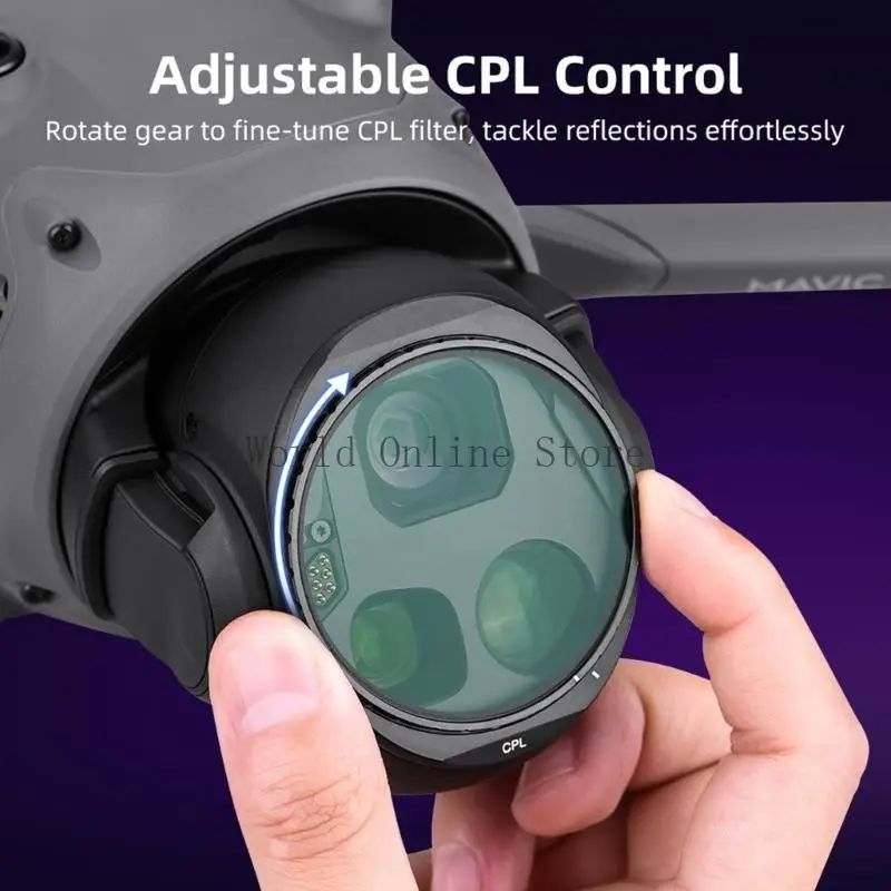 Filter Polarizer Filter Lensa Aluminium Filter CPL ND8 ND16 ND32 Filter 87HC