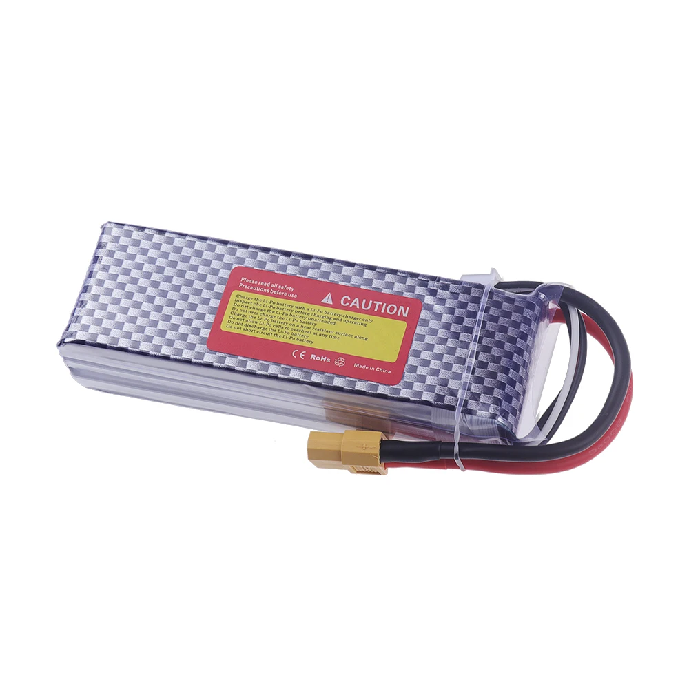 Batteria LiPo 11.1V 2200mAh 3s 45C per aereo elicottero RC Quadcopter Auto Aereo con spina T/JST/XT30/XT60 Batteria 3S 11.1v