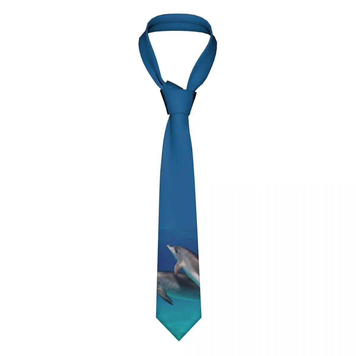 

Undersea World Fish Dolphin Necktie Men Women Polyester 8 cm Neck Tie for Men Fashion Classic Shirt Accessories Gravatas Office