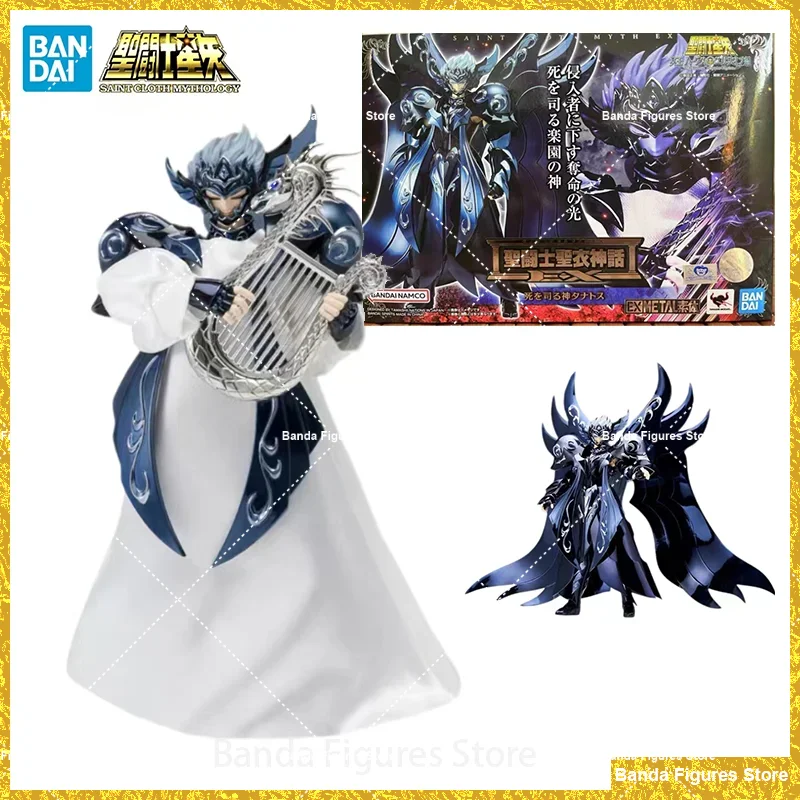 

Original BANDAI Saint Cloth Myth EX Specters Thanatos In Stock Anime Action Collection Figures Model Toys