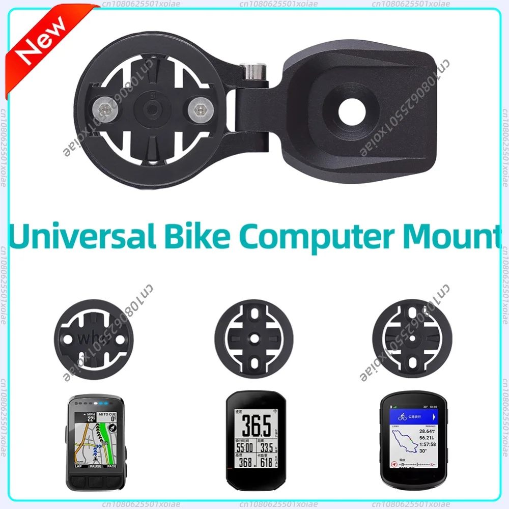 1/2Pcs Bicycle Computer Mount Aluminum Alloy Bike Computer Stem Holder Speedometer Support Stand for Garmin/Bryton/Wahoo Mount