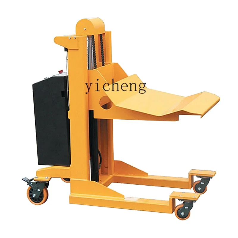 TQH paper roll truck, stacker, roll material discharge rack, round material hydraulic loading and unloading truck