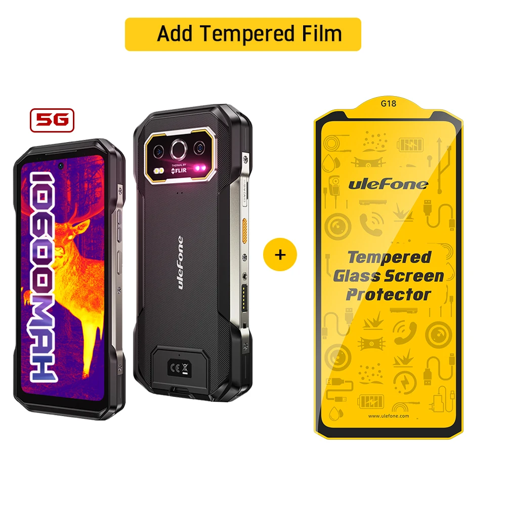 Ulefone Armor 27T Pro 5Gタフネススマホ 10600mAh Android 14