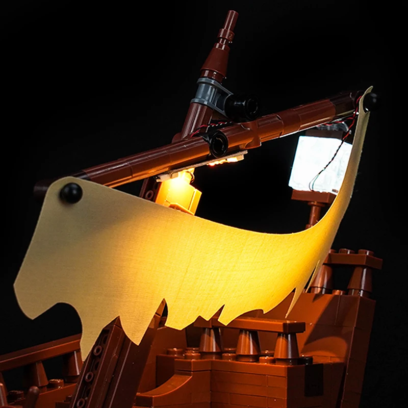 Brick Bling LED-Licht Beleuchtung Dekor 21363 Set kompatibel mit den Goonies-Bausteinen (ohne Bausteine)