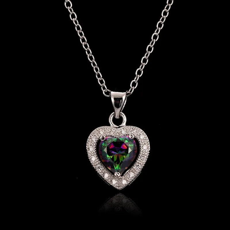Exquisite Electroplated Women Choker, Sparkling Color‑Shifting Zircon Pendant, Versatile Fashion Neck Accessory