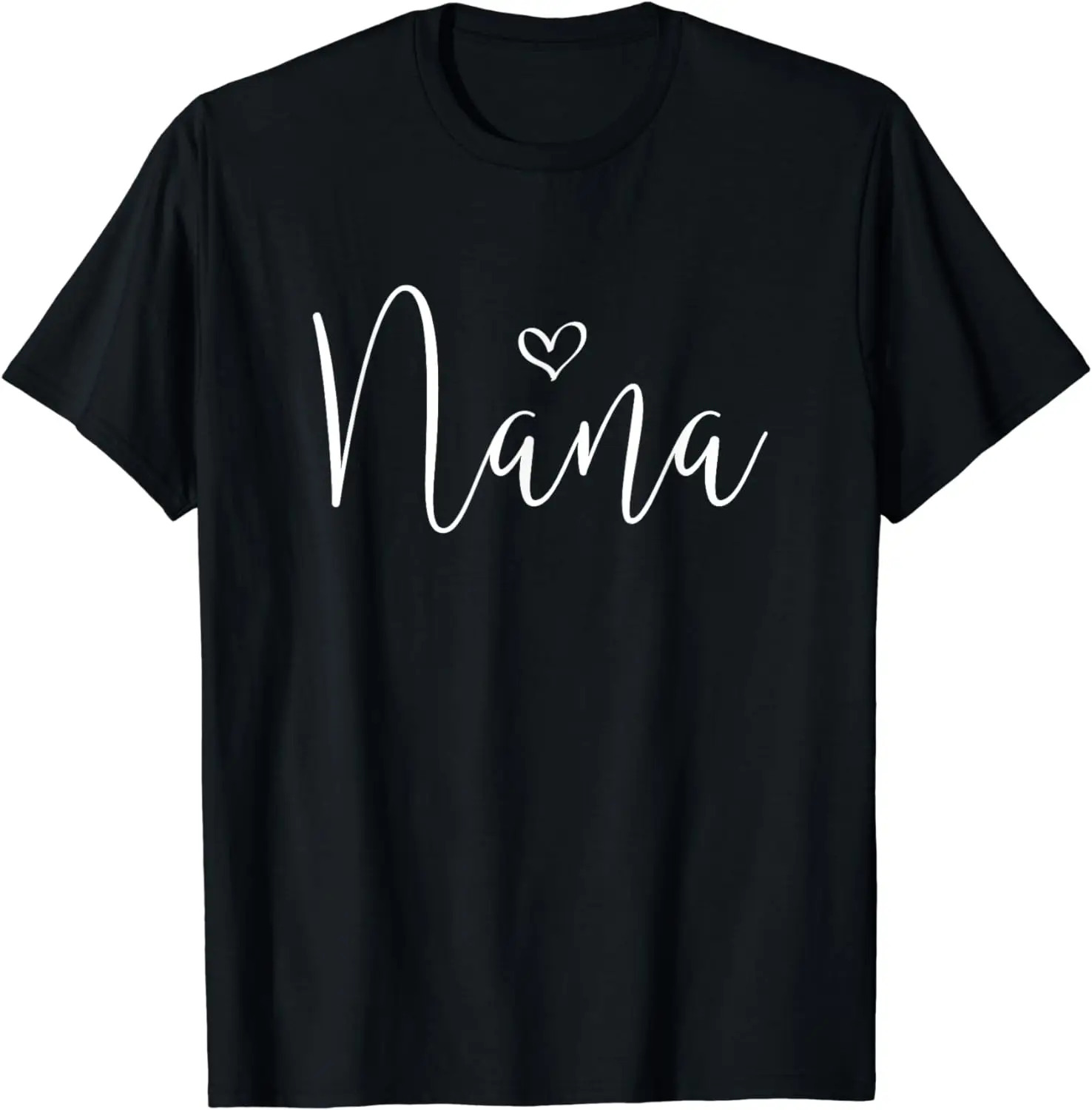 Nana for Women Grandma Grandparents Day T-Shirt for Women Vintage T Shirt Cotton Short Sleeve Oversized T Shirt