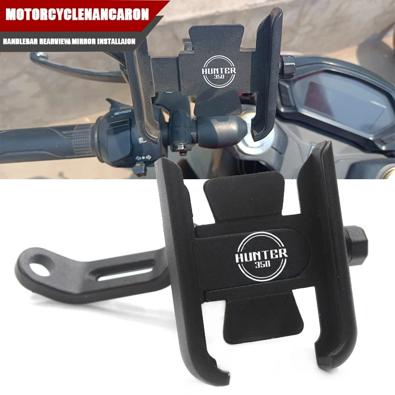 Para Hunter 350 hunter 350 hunter350 2023 manillar de motocicleta soporte para teléfono móvil soporte GPS