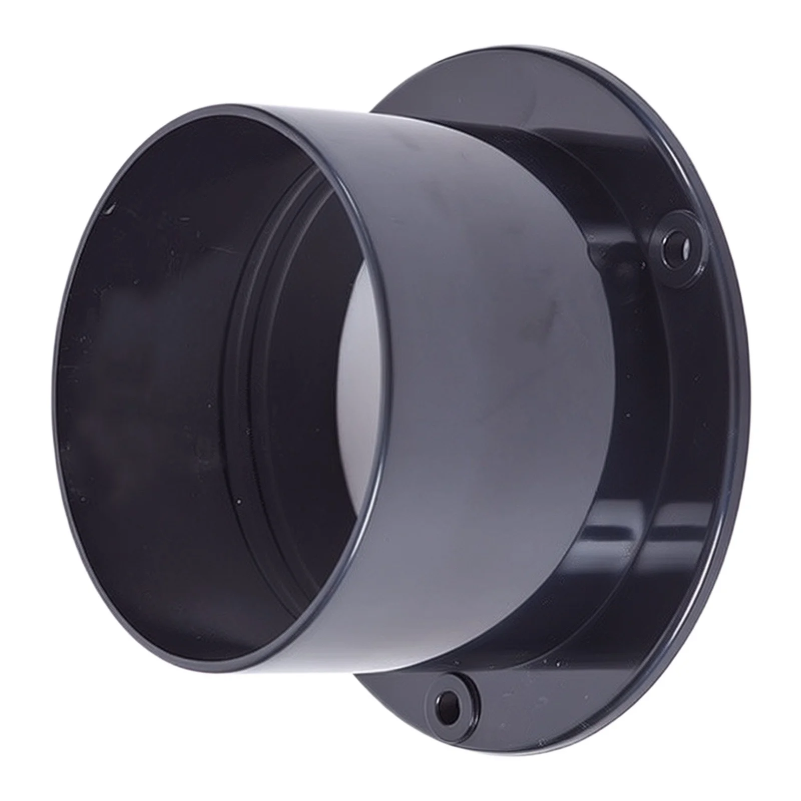 High Quality Brandnew Straight Pipe ABS for exhaust Pipe Connector Round Shape Wall-mounted 1PC Resistance High