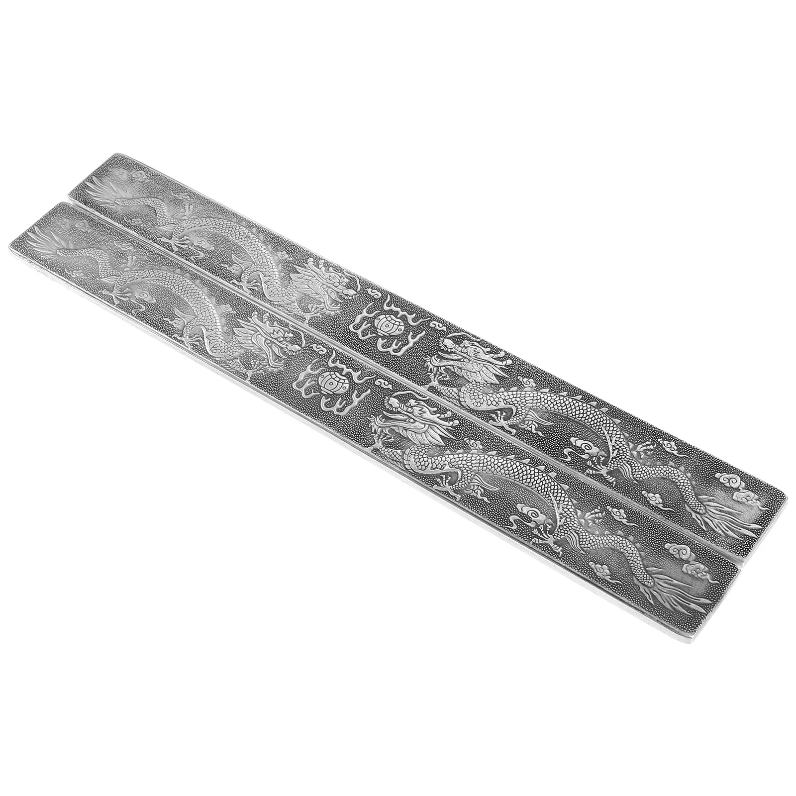 

Hinese Calligraphy Paperweight Silver Tibetan Supplies Playing Pearl Ornament Weights Chinese