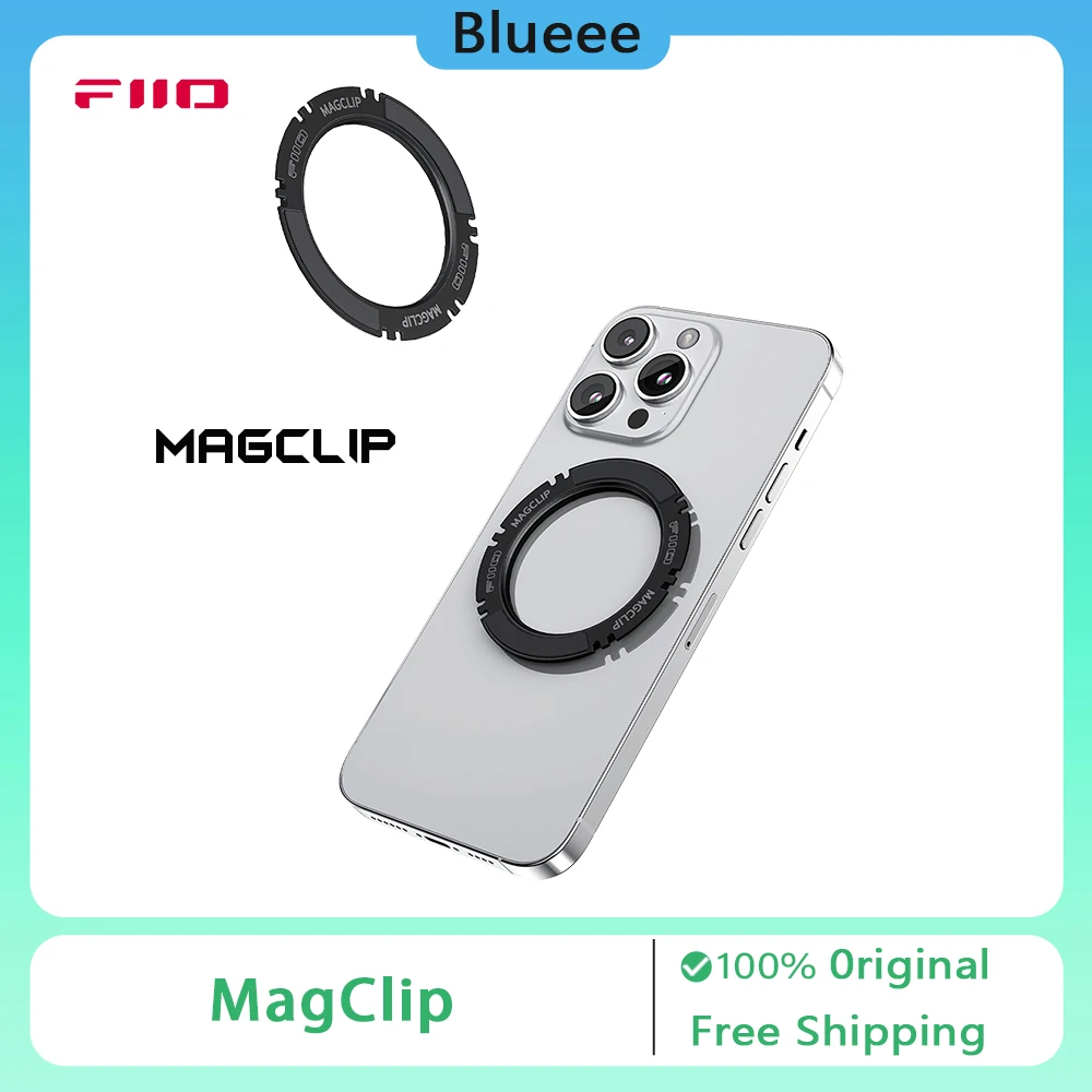 

FiiO MagClip Magnetic Binding Kit All-metal Ultra-Strong Nagnetic Attraction for IPhone16 Pro FIIO DAC KA17/BTR15 Accessories