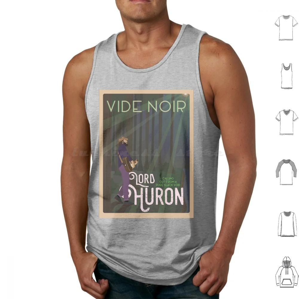 Póster de Lord Huron Vide, camisetas sin mangas, chaleco, música, Lord Huron, guitarra, canción espacial, álbum, bosque, magia, amor, Fan Art