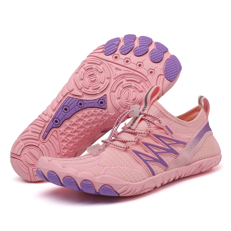 Wading Shoes Men Women Upstream River Beach Aqua Water Barefoot Shoes For Fishing Swimming Amphibious Sneakers Quick-Drying