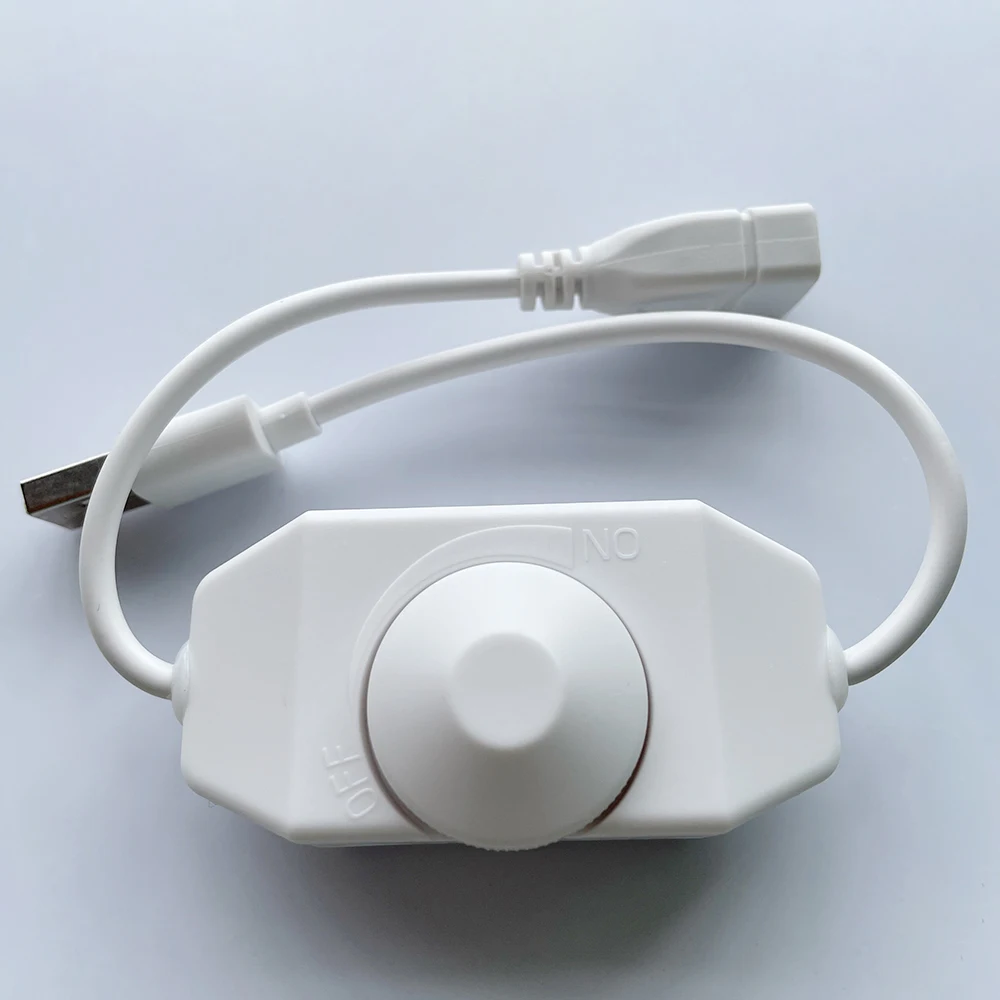 1 pz USB DC 5 V Manopola manuale continua Touch LED Dimmer Interruttore per 5050 2838 Luce di striscia 1 canale Regolatore di regolazione della luminosità