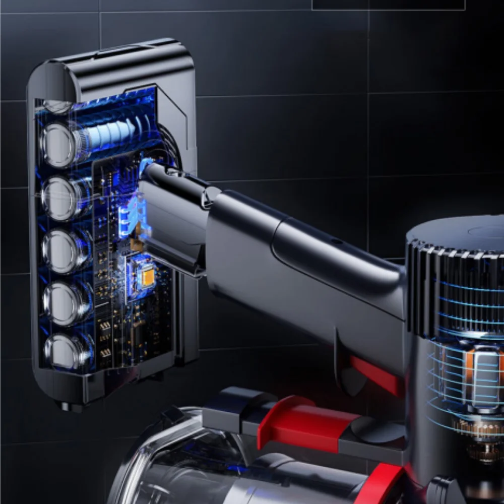 لدايسون V6 سلسلة مكنسة كهربائية بطارية ليثيوم أيون قابلة للشحن 21.6 فولت 9800 مللي أمبير