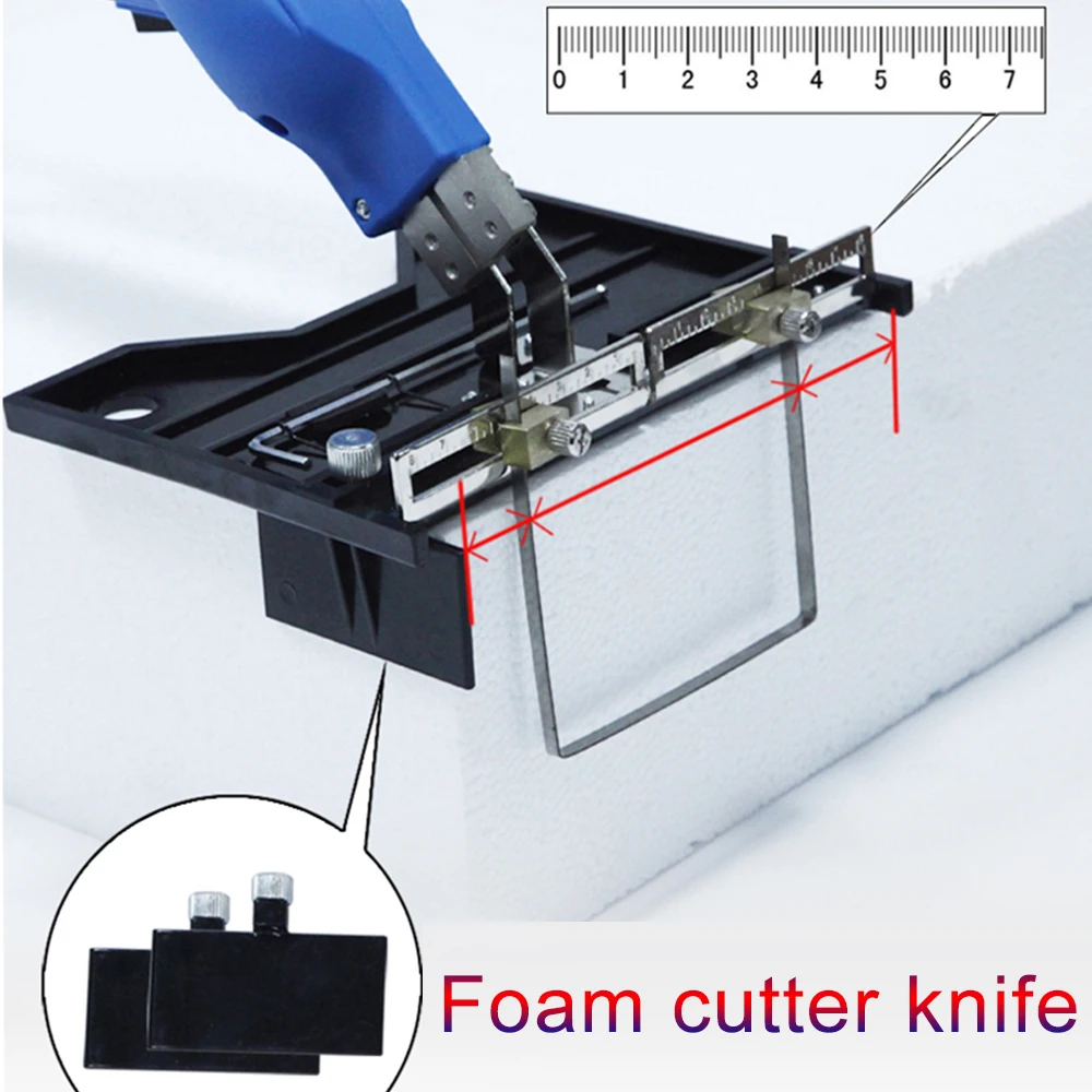 Cortador de Espuma Elétrico Manual Faca Quente Térmica Lâminas de Cortador e Acessórios Ferramentas de Corte 250w