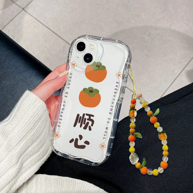 Catena Arancione Gatto Cassa per Honor X7B X8B X7A X8A X7 X6 X6S 50 20 200 Pro X8 X9 9X X9B 90 70 Lite Magic 4 6 Lite TPU Copertura Del Telefono