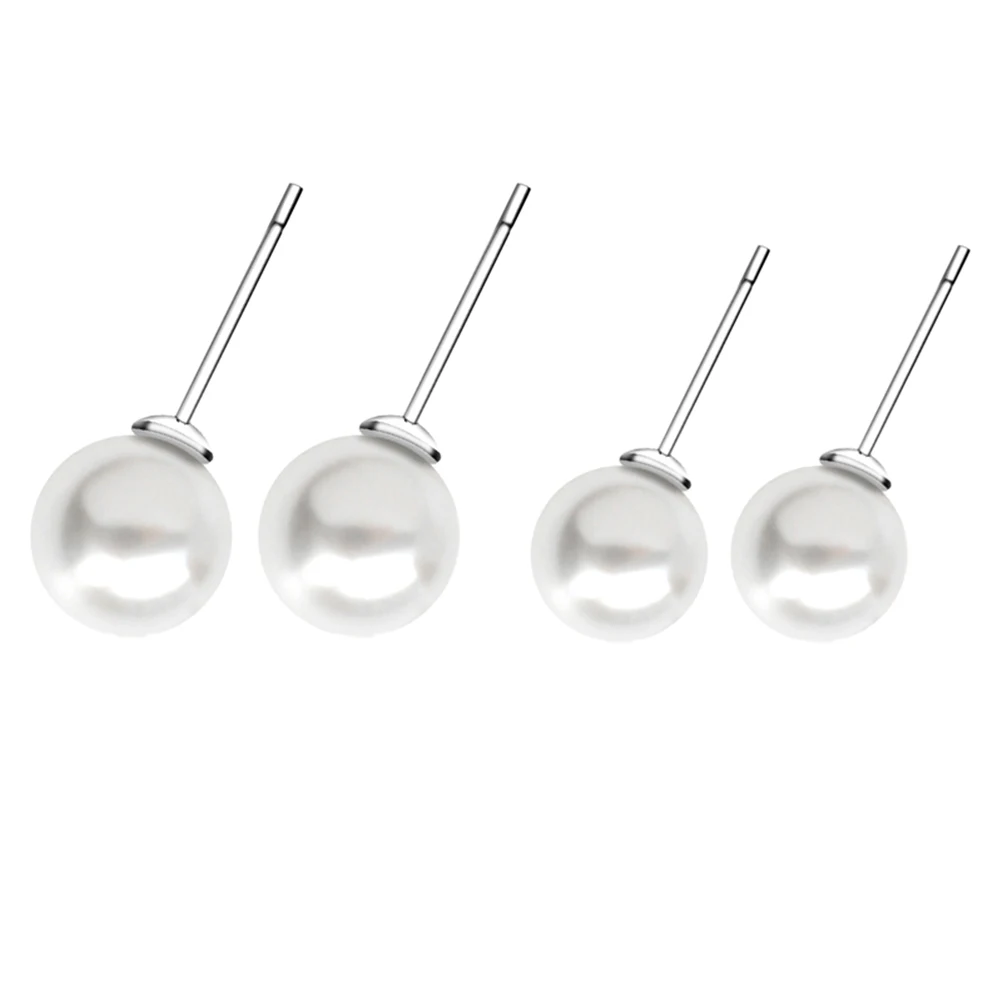 

5 Pairs Ear Studs Elegant Women hypoallergenic Gifts Elegant Ear Stud Birthday Valentine Engagement Party Wedding