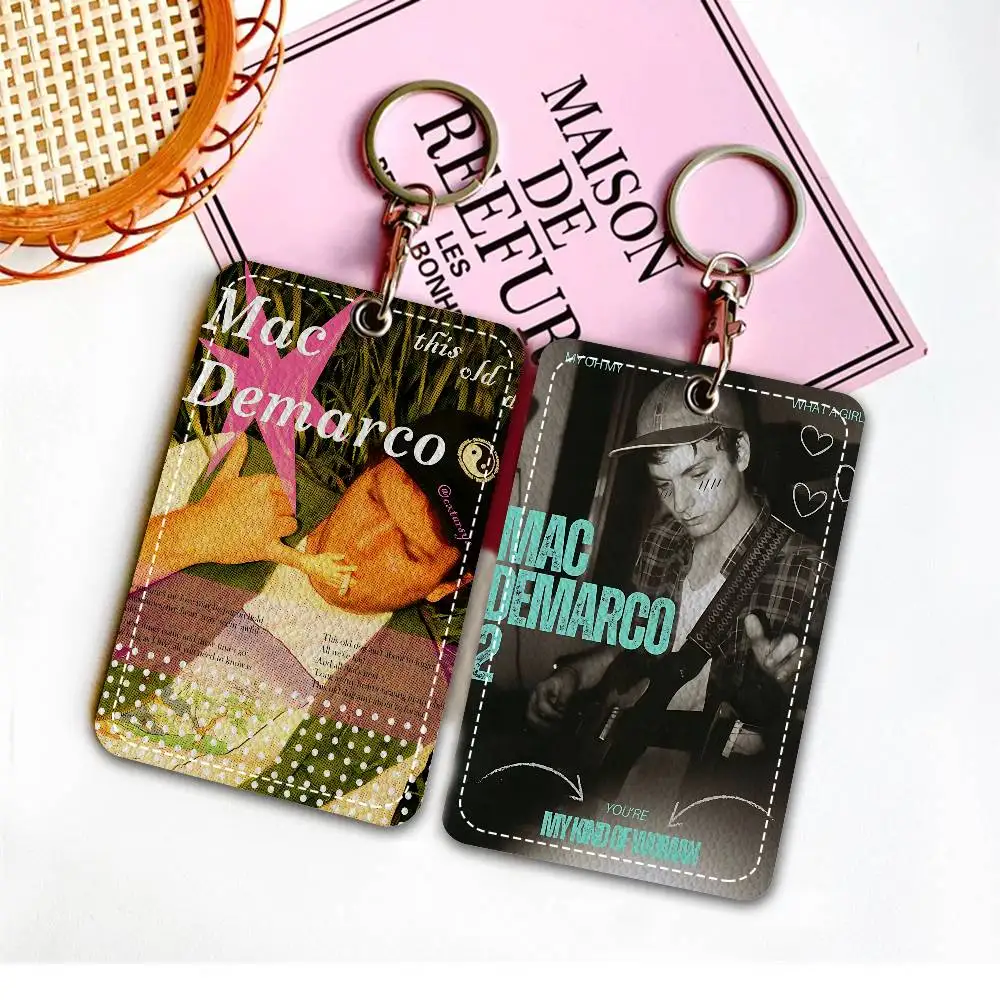 Jizz Jazz Rock M-Mac D-DeMarco music Personalised Holder Suitable for Bank card,Subway, Bus Card Wallet Card Case Badge Holder