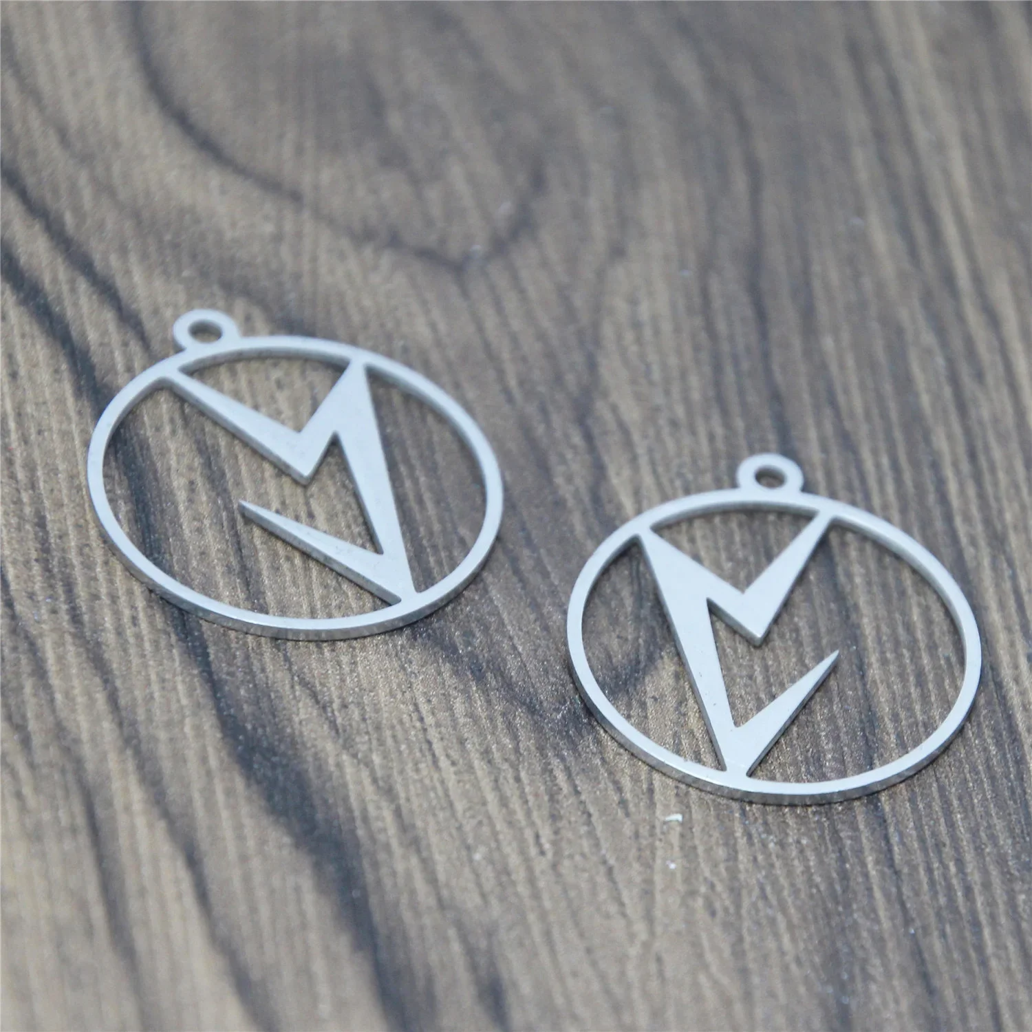 5pcs/lot Vril Charm Maria Orsic Emblem Amulet Talisman Stainless Steel Pendant 28x25mm