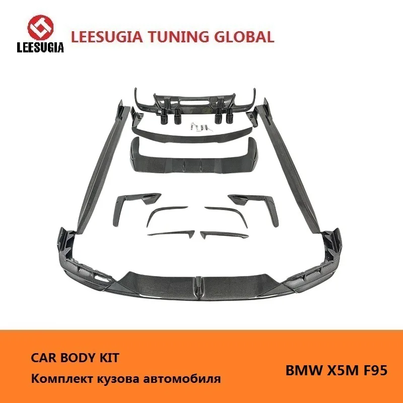 

LEESUGIA Carbon Fiber Surround Kit for BMW X5M F95 Modified and Upgraded LD