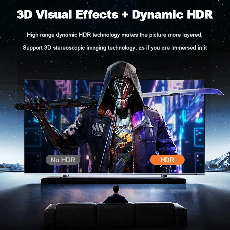 DOONJIEY 16K@60Hz USB C to DisplayPort 2.1 Cable 80Gbps Thunderbolt 4 3 Type C to DP Audio Video Cord for Office Laptop PC view 4