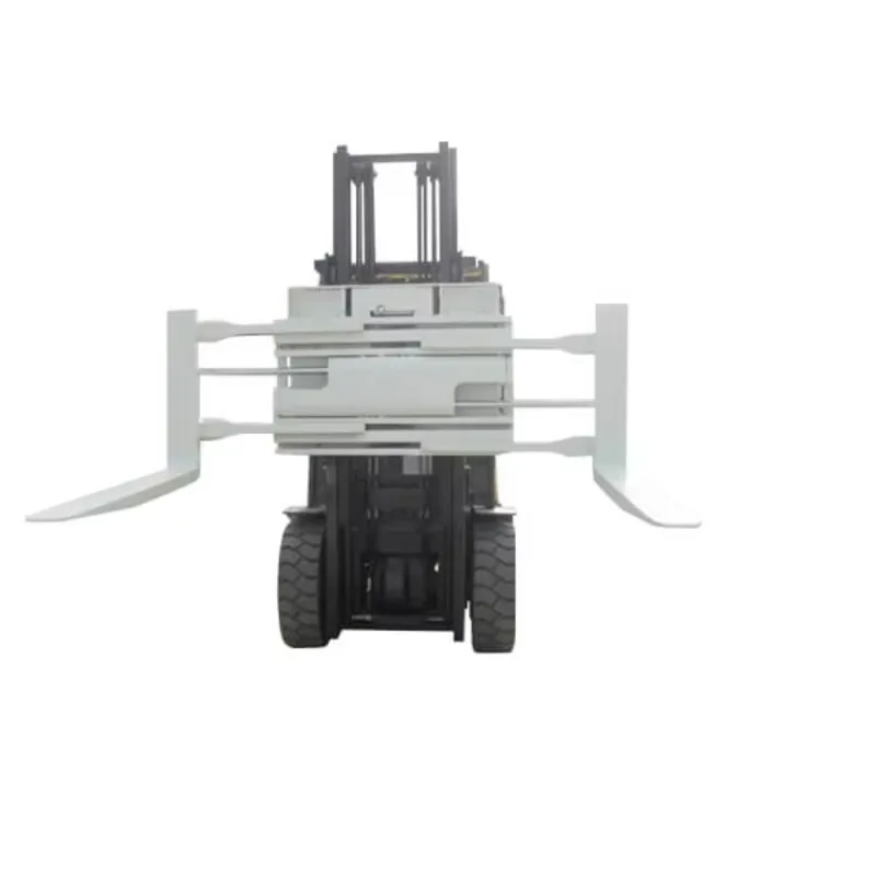 Forklift Accessories 360° Swivel Swivel Fork Clamp with Side Slide Forklift Attachment