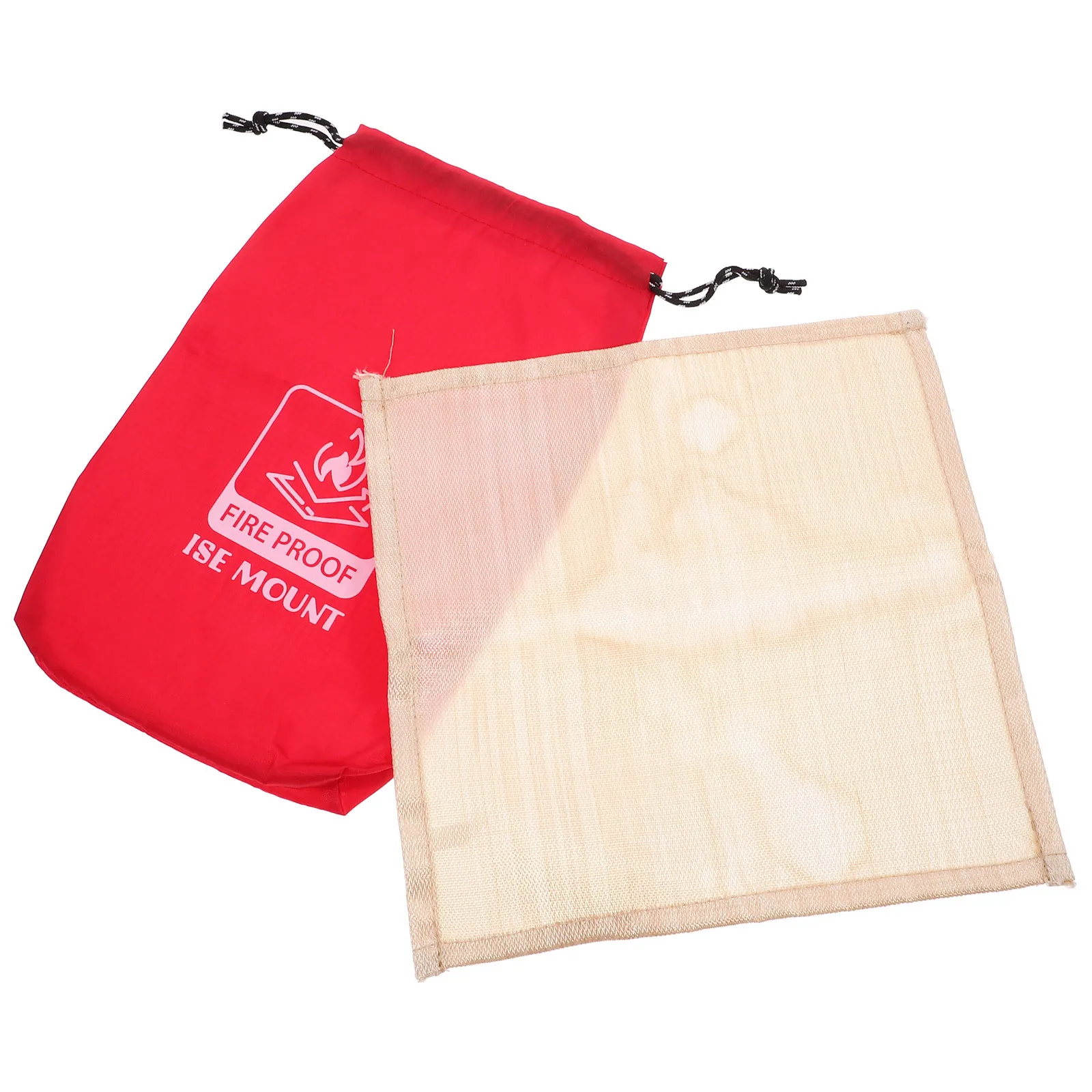 

Fiberglass Fire Retardant Blanket Outdoor Camping Fireproof Mat Heat Resistant Mat for Bbq Grill Deck Fire Protection