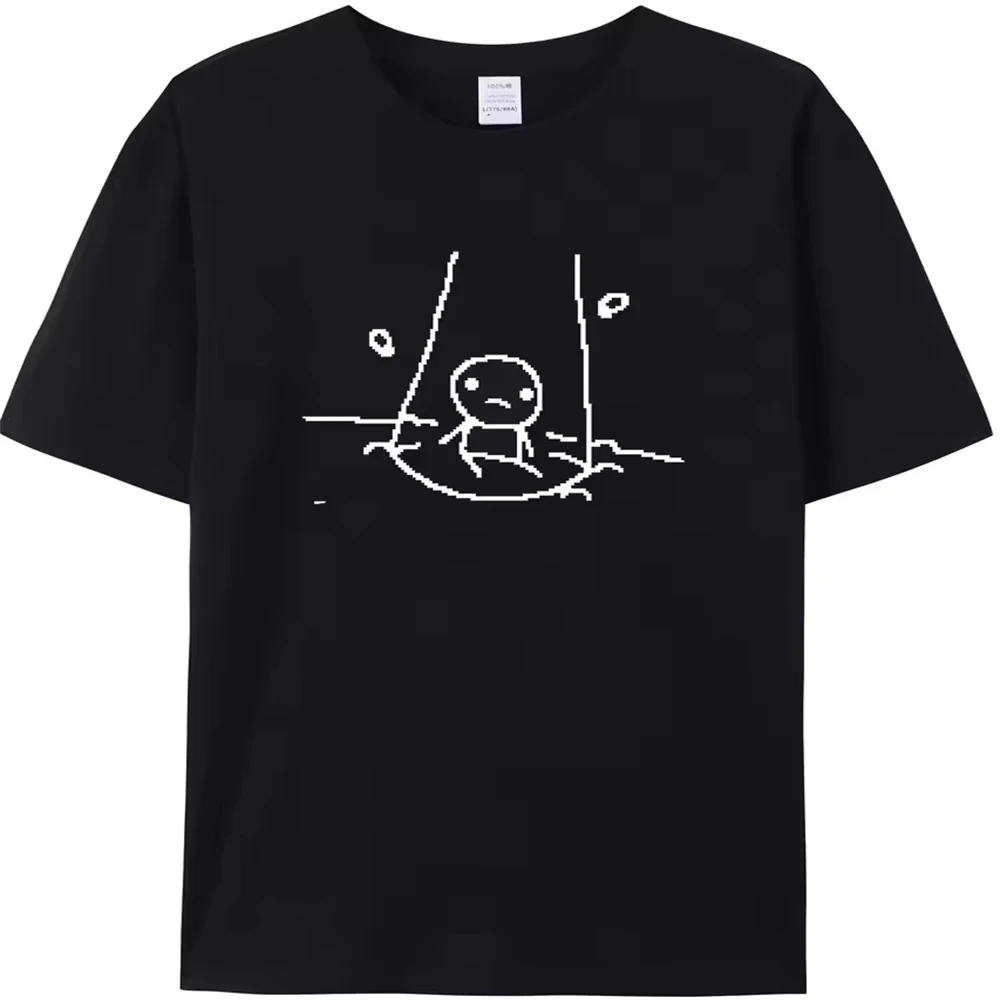 The Binding of Isaac Rebirth Gothic Streetwear T-shirt Cotton Breathable High Quality Teen Women 2000s Y2k Oversized Graphic