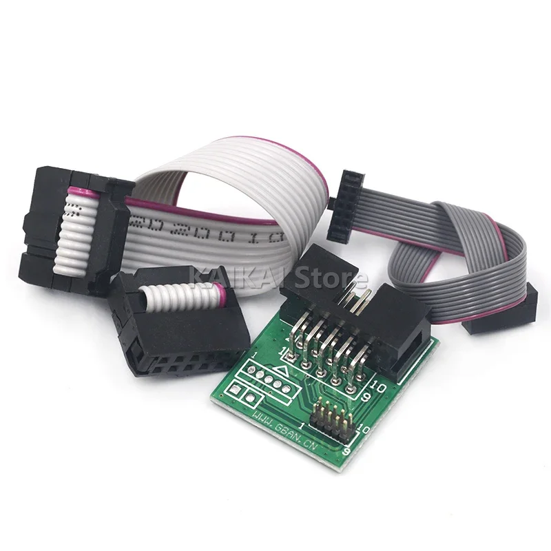 Kabel pengunduh Bluetooth 4.0 CC2540 zigbee CC2531 Sniffer USB Programmer kabel konektor pemrograman papan