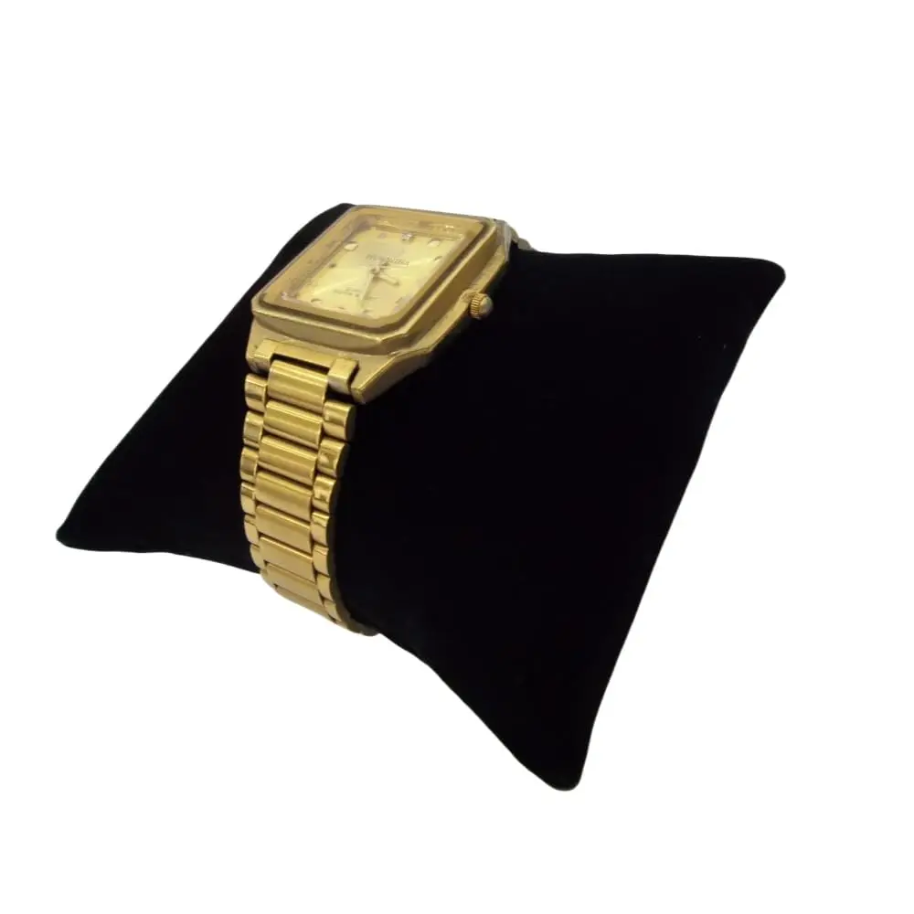 Watch Pillow 12 Pack Velvet Bracelet Cushion Pillows for Watches and Bangles Jewelry Display Small Pillows Black