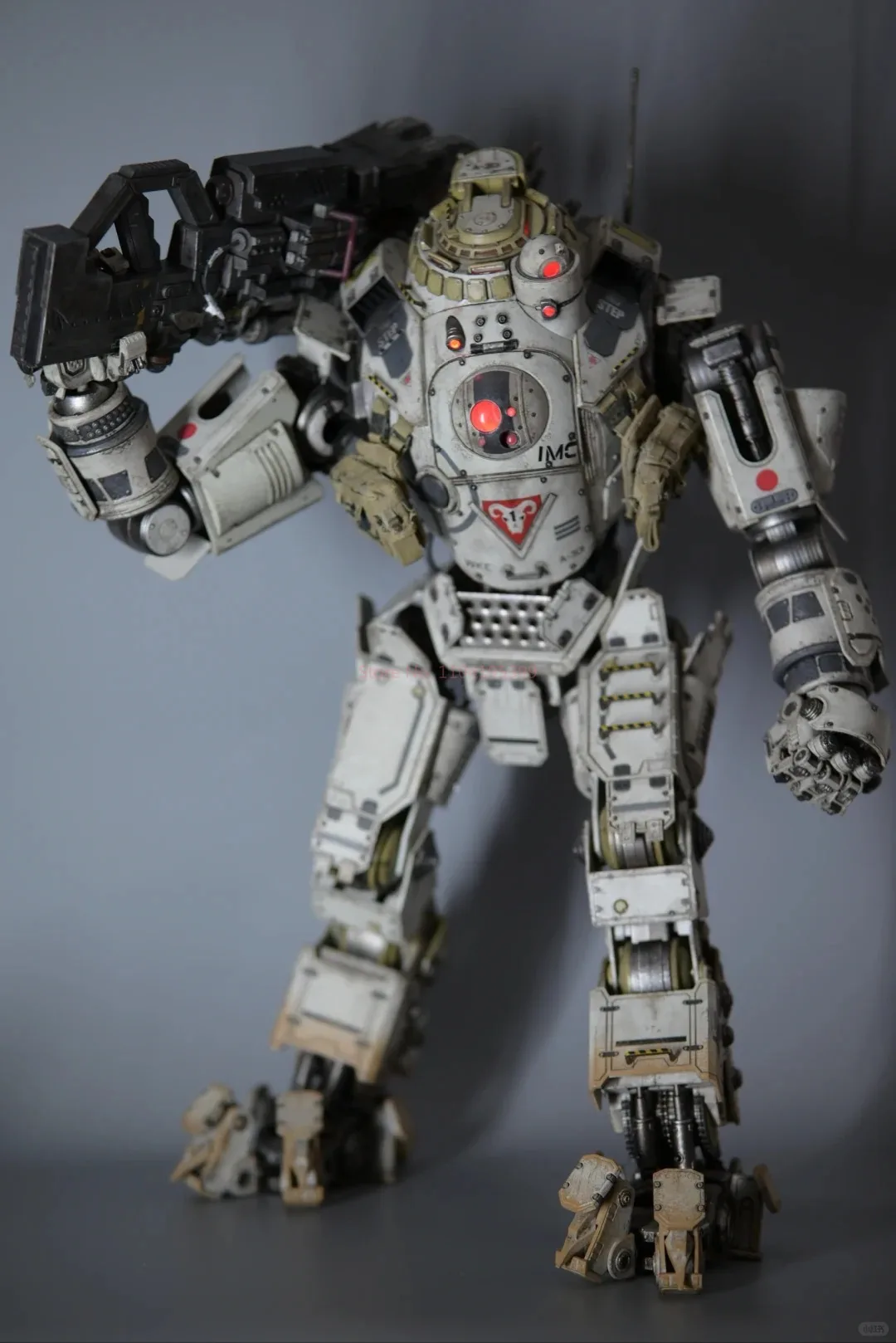 In Stock Genuine And Original 3A Threezero 20 Inch Titanfall Atlas External Bone Mecha Attached Driver Action Figure Model Toys