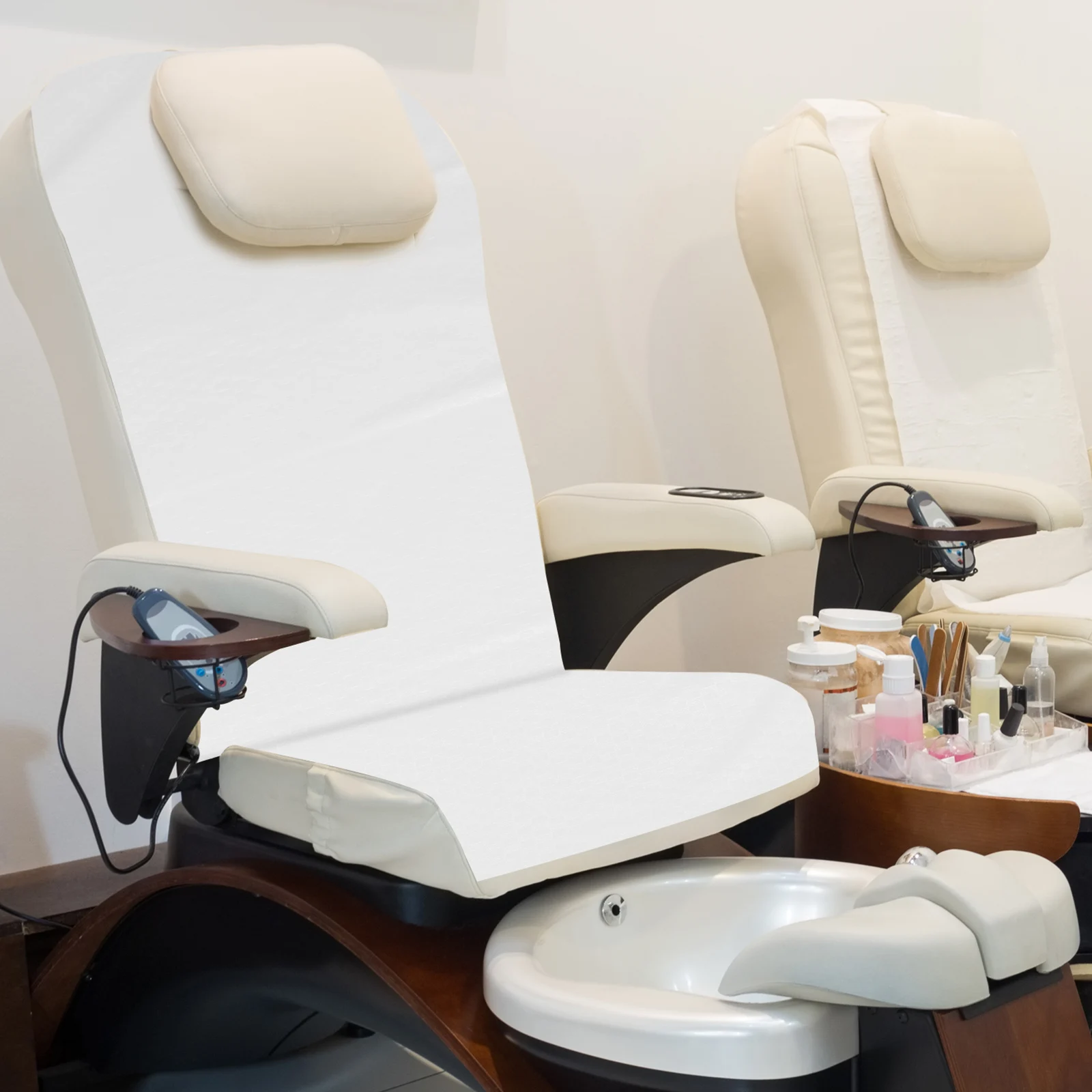 

1Set Chaise Cover Foot Bath Sofa Protector Soft Slipcover for Salon Massage Table Lounge Couch Dog Cover for Couch