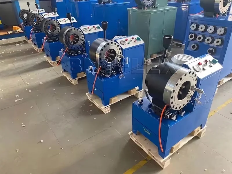 Fully Automatic High Precision Heavy Duty Withhold Hydraulic Rubber Hose Crimping Automatic Pressing Machine Machine