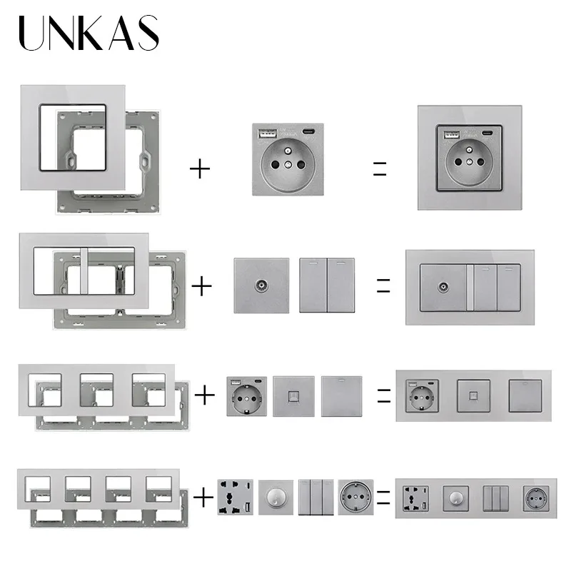Unkas Gray Glass Pa… - image