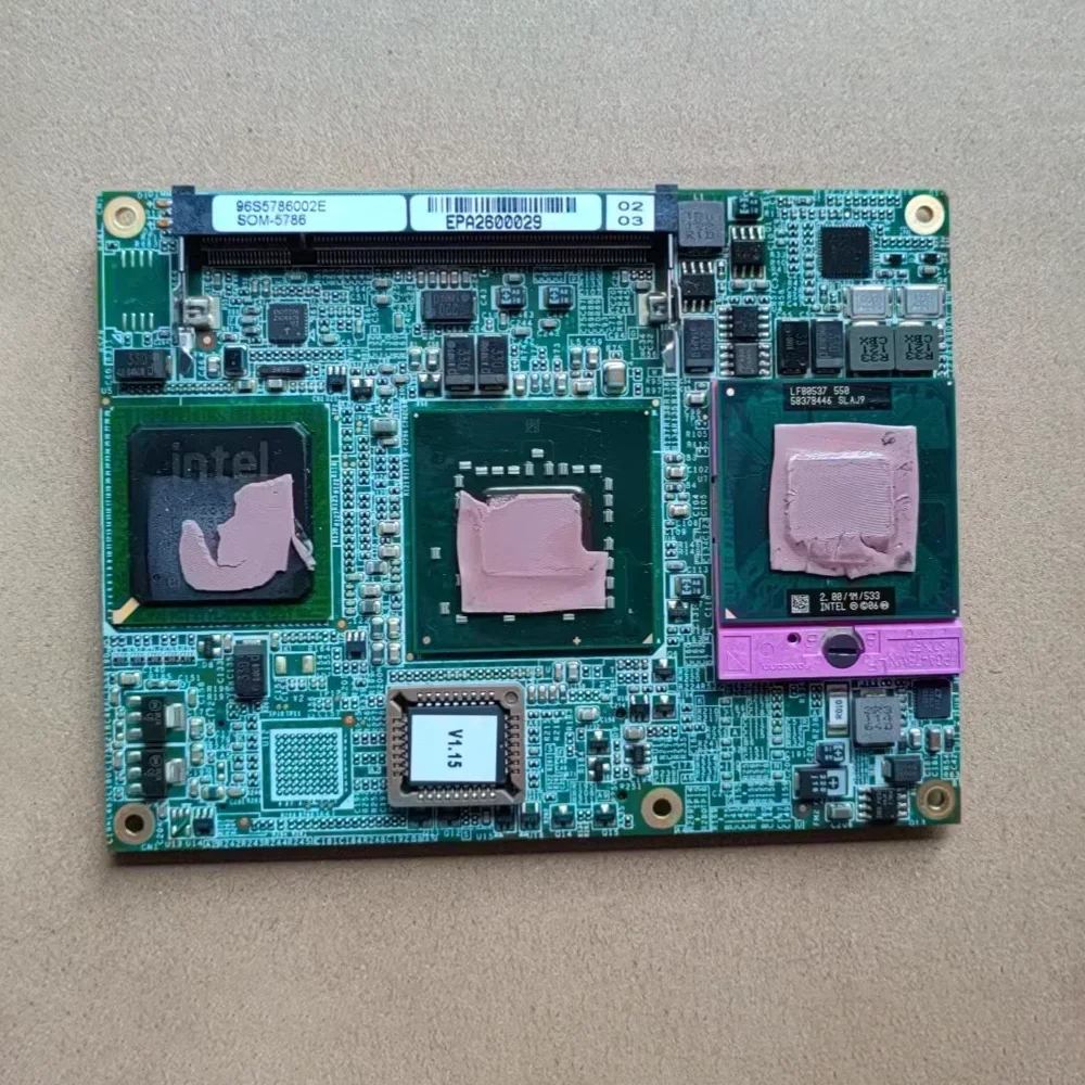 For Advantech Embedded Industrial Control Motherboard SOM-5786 REV.A1