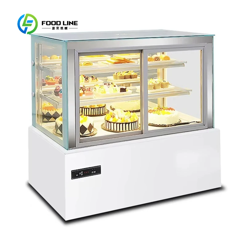 工場価格 美しいベーカリーディスプレイキャビネット ケーキディスプレイ冷蔵庫 ケーキショーケース 業務用冷蔵庫