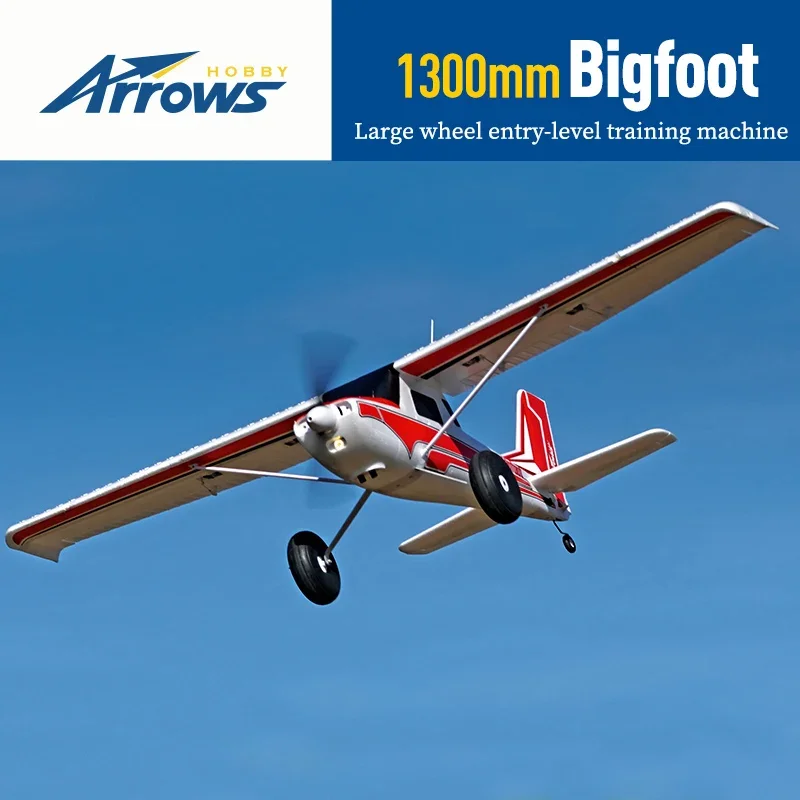 Freccia blu modello 1300mm Bigdog fuoristrada ingresso a bassa velocità telecomando aereo elettrico assemblaggio esterno ali fisse