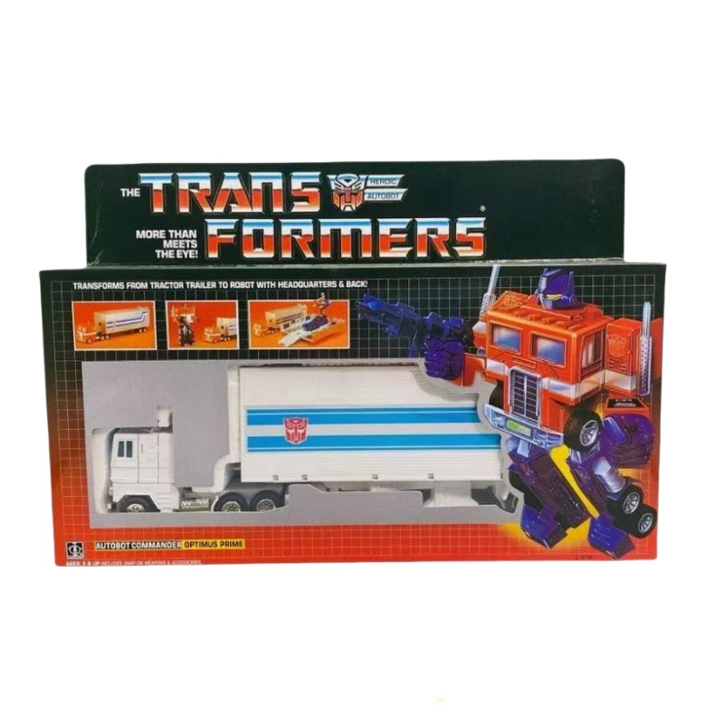 Nieuw product op voorraad Transformer G1 White Optimus Prime Verzamelfiguren Populaire geschenken Anime-personages Verjaardagscadeau Filmrol