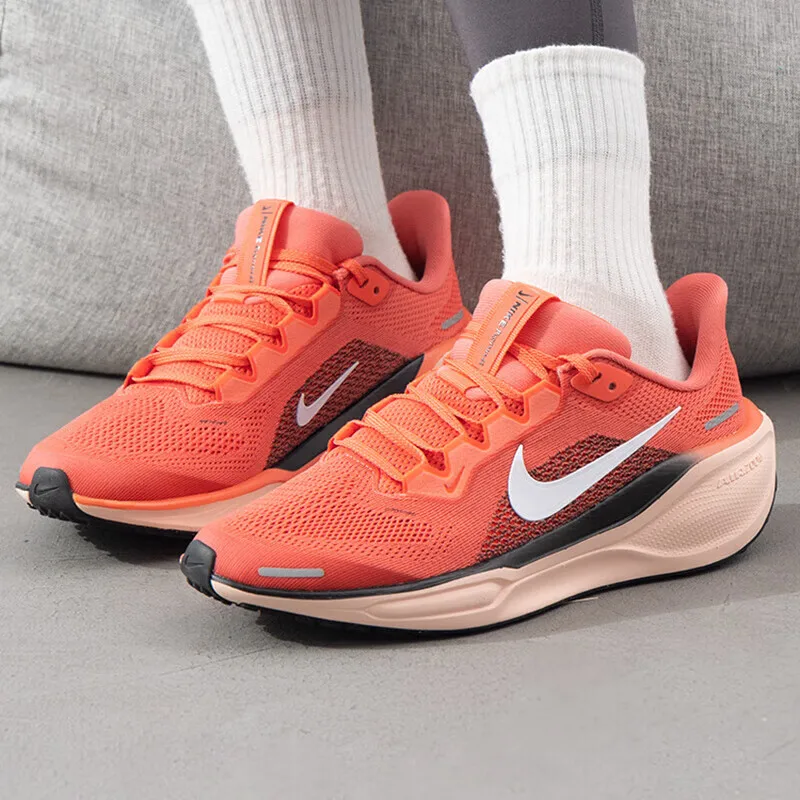 

Большая детская обувь Nike, новинка 2025 года, спортивная обувь Pegasus 41, обувь ZOOM с мягкой воздушной подушкой, кроссовки для отдыха FN5041-800