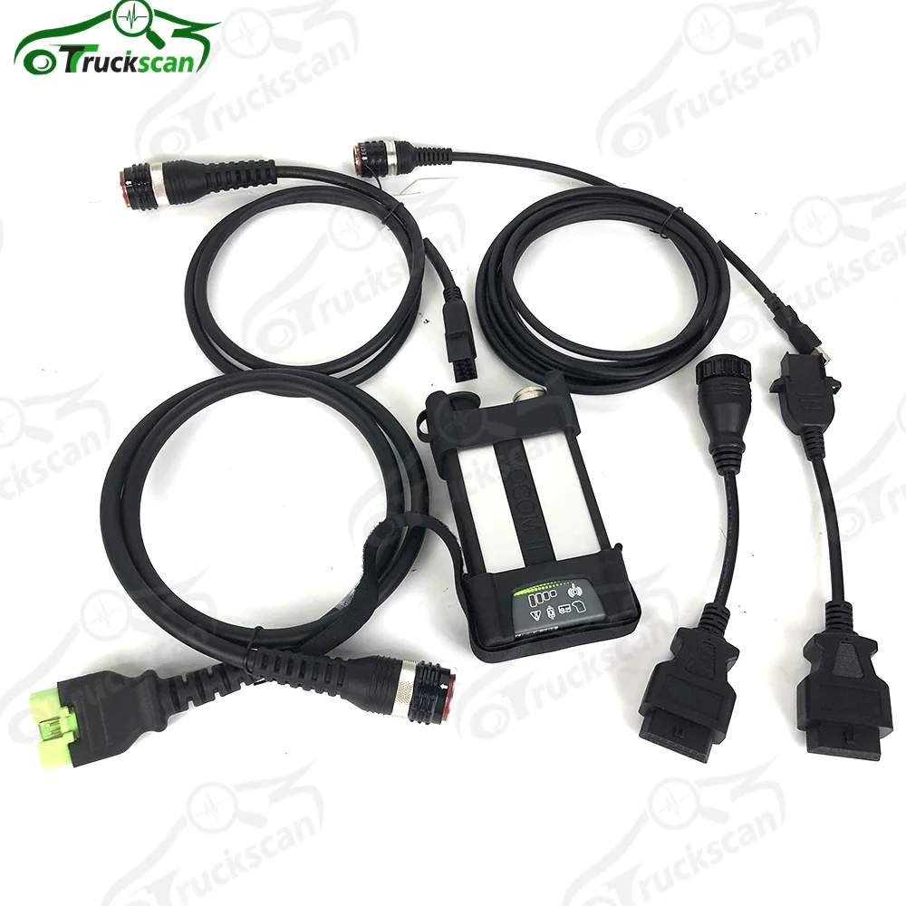 Newest Genuine for Vocom II 88890400 2.8 Premium Tech Tool Excavator WIFI DEV2 Heavy duty Truck Diagnostic tool