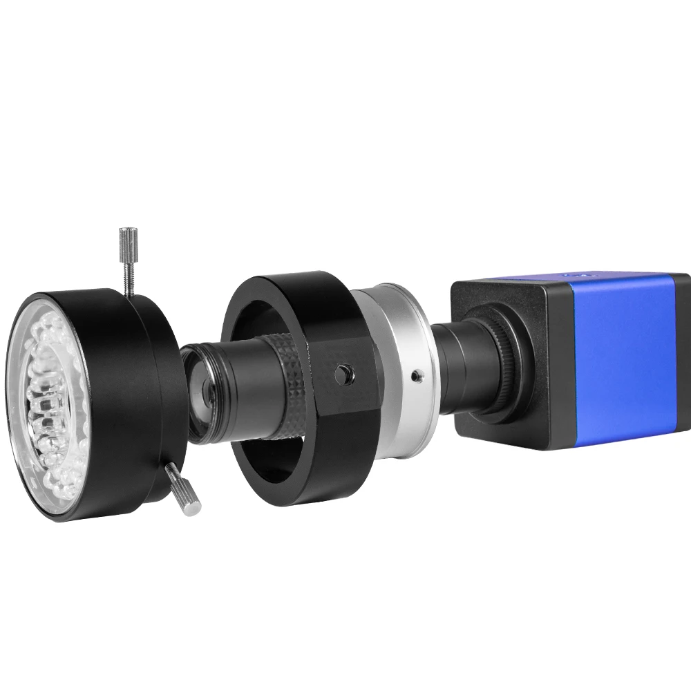 13MP 1080P HDMI VGA Digital Video Monocular Microscope Camera Continus Zoom 130X Zoom C-Mount Lens For Phone Repair Soldering