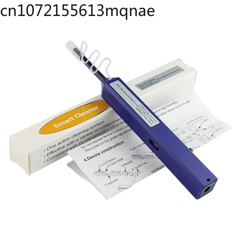 One‑Click Fiber Optic Connector Cleaner Pen 1.25mm LC‑MU Hand Tool for FTTH FTTX Optical‑End‑Face Cleaning Operations