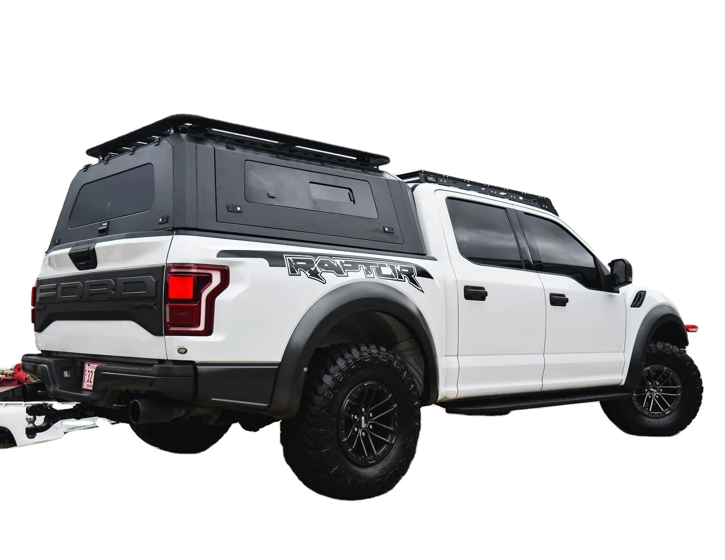

4x4 Waterproof Steel Hard Top Canopy Pickup Truck Topper Camper Side Steps for Maxus LDV T60 Mega Tub Long Bed with Ladder